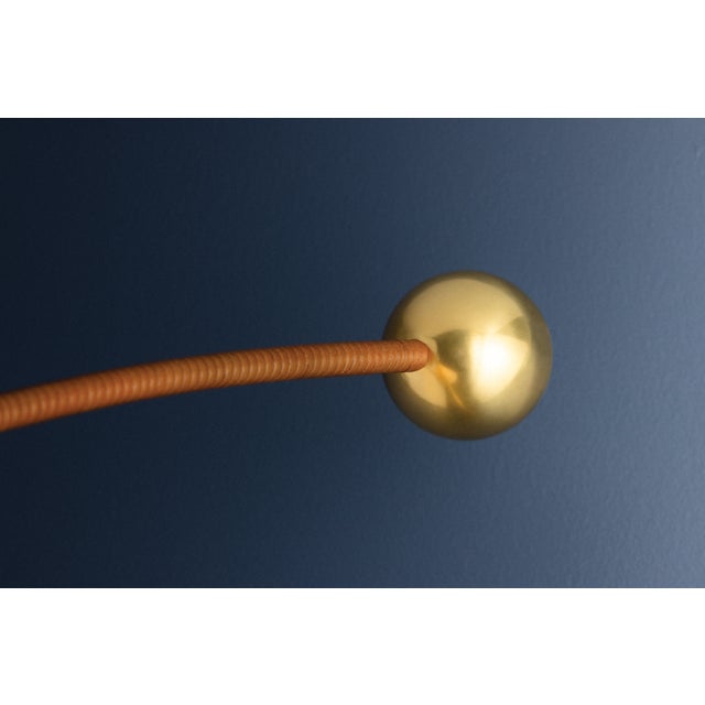 Hudson Valley Lighting Sylva 20 in. 1 Light Wall Sconce in Aged Brass Finish For Sale - Image 9 of 11
