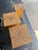 French Vintage Christian Liaigre for Holly Hunt "Nagato" Side Tables/Stools, Set of 3, Signed Raw French Oak For Sale - Image 3 of 14