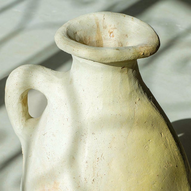 Unglazed Terracotta Handled Carafe | One of a Kind For Sale - Image 6 of 6