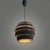 Finnish modern chandelier Beehive by Alvar Aalto for Valaisinpaja Oy, 1970s Chandelier model Beehive or A 331 with a round...