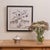 Stunning and rare vintage original still life drawing by artist José Fin, from Spain, 1950s. Drawing depicts a floral...