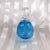 Contemporary 1990s Signed Blue Cased Art Glass Perfume Bottle For Sale - Image 3 of 5