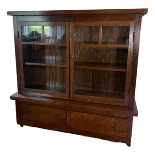 Antique Craftsman Cabinet For Sale