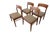 Teak and Bouclé Chairs by Henning Kjærnulf for KS Møbler, 1960s, Set of 4 For Sale - Image 4 of 17