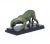 Forest Green French Art Deco Patinated Bronze Panther by Irénée Rochard, 1920s For Sale - Image 8 of 16