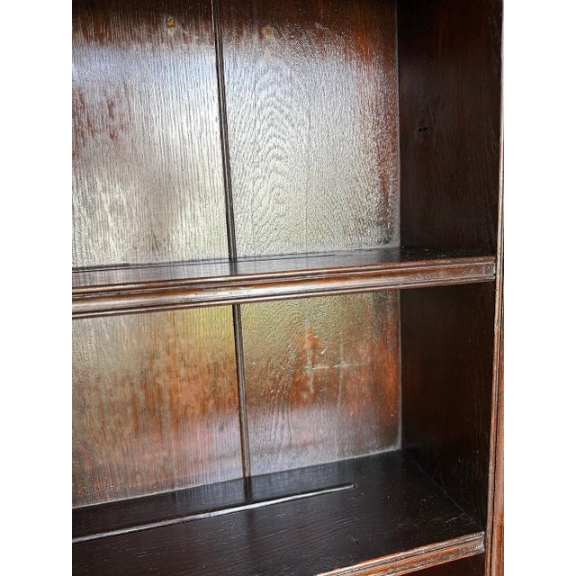 Chocolate 18th or early 19th c. English Oak Welsh Dresser For Sale - Image 8 of 9