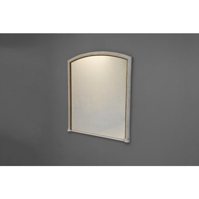 Large Painted Overmantel, 1890 For Sale - Image 6 of 6