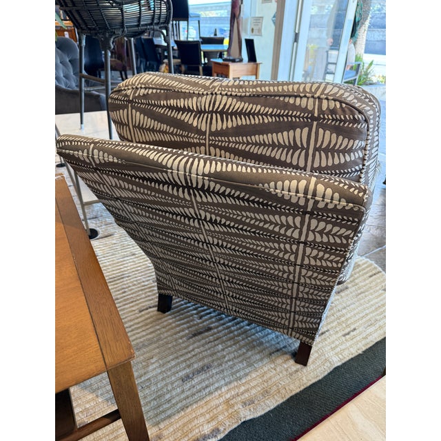 Lee Industries Lee Industries for Grace Home Furnishings Bespoke Lounge Armchair For Sale - Image 4 of 12