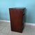Mid-Century Modern 1940s Art Deco Curved Bow Front Burled Nightstand - Single For Sale - Image 3 of 8