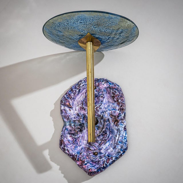 Mid-20th Century Wall Bowl by Barovier, San Polo For Sale In New York - Image 6 of 8