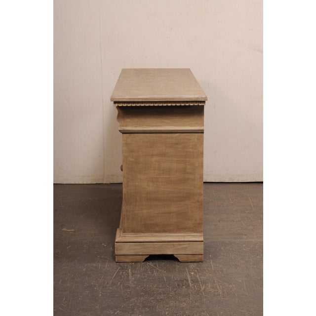 Vintage Italian Buffet/ Credenza With Ample Storage Drawers For Sale - Image 9 of 12