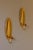 Metal Mid-Century Modern Swedish 24k Gold Plated Candleholder Sconces from Scandia, Set of 2 For Sale - Image 7 of 7