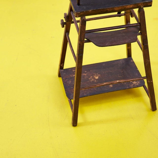 Vintage Children's High Chair For Sale - Image 3 of 7