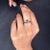 This is part of Chairish’s Fine Jewelry assortment. Heart Cut Sapphire Diamond Ring in 18K Gold featuring natural sapphire...