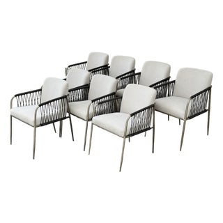 Caracole Remix Dining Room Chairs, Set of Eight For Sale