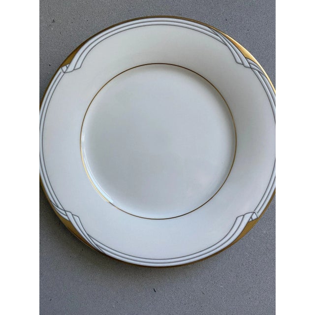 Vintage Noritake Golden Cove Bread and Butter Plate, Japan 1986 Brand: Noritake Size: 6 3/8 in Color: White, Gray, Gold...