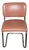 Mid Century Tubular Chrome Frame Thonet Chair-Unsigned For Sale