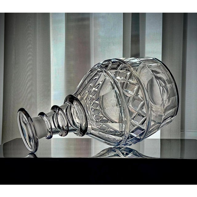 Antique Georgian Cut Glass Decanter, 1810s For Sale - Image 4 of 18