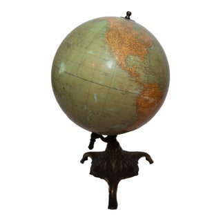 20th Century Rand McNally Terrestrial Globe For Sale