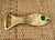 Vintage Mid Century Brass Fish Sculpted Bottle Opener For Sale - Image 4 of 4
