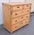 Rustic European Pine Chest of Five Drawers For Sale - Image 3 of 12
