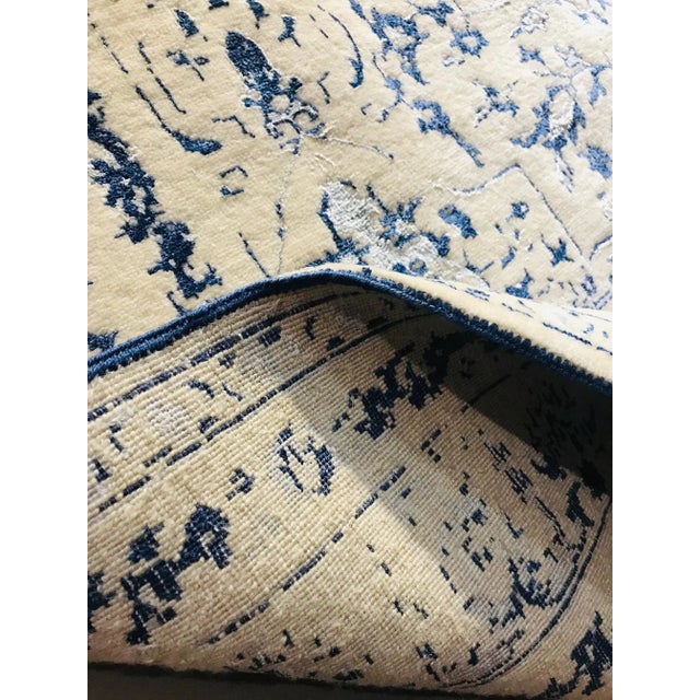 Vintage Indian Rug, 1980s For Sale - Image 9 of 12