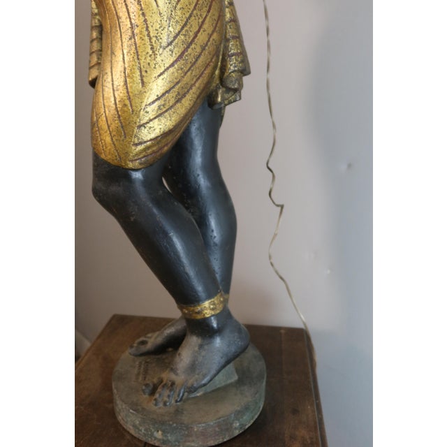Black Cast Iron Figurine by Durenne For Sale - Image 8 of 12
