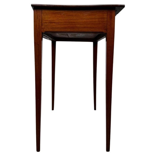 18th Antique Century Georgian Mahogany Writing Table For Sale - Image 10 of 12