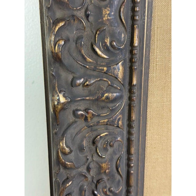 18th Century Italian Framed Embroidered Panel For Sale - Image 9 of 9