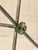Silver Vintage Wicker Tray Table on Stand Attributed to Maitland Smith For Sale - Image 8 of 13