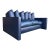 Joseph D’Urso for Knoll Leather Even Arm Sofa Loveseat – Overscale For Sale