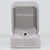 Modern Red Spinel Ring With Earth-Mined Diamond Accents: Solid 14k Gold, Round 5mm, Size 6.75 For Sale - Image 3 of 9