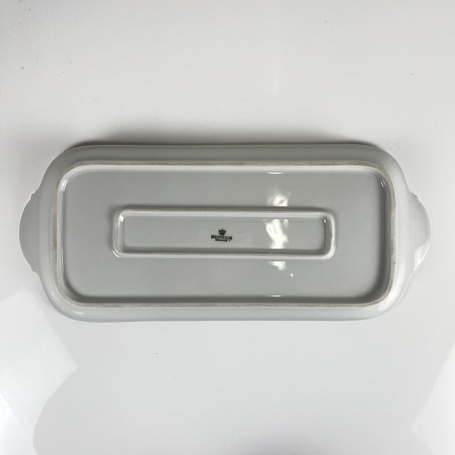 Blue Porcelain Cake Plate from Heinrich, Germany, 1950s For Sale - Image 4 of 8