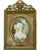 Antique Marie Antoinette Miniature Portrait by Gerard French Gilt Framed Signed For Sale - Image 12 of 12