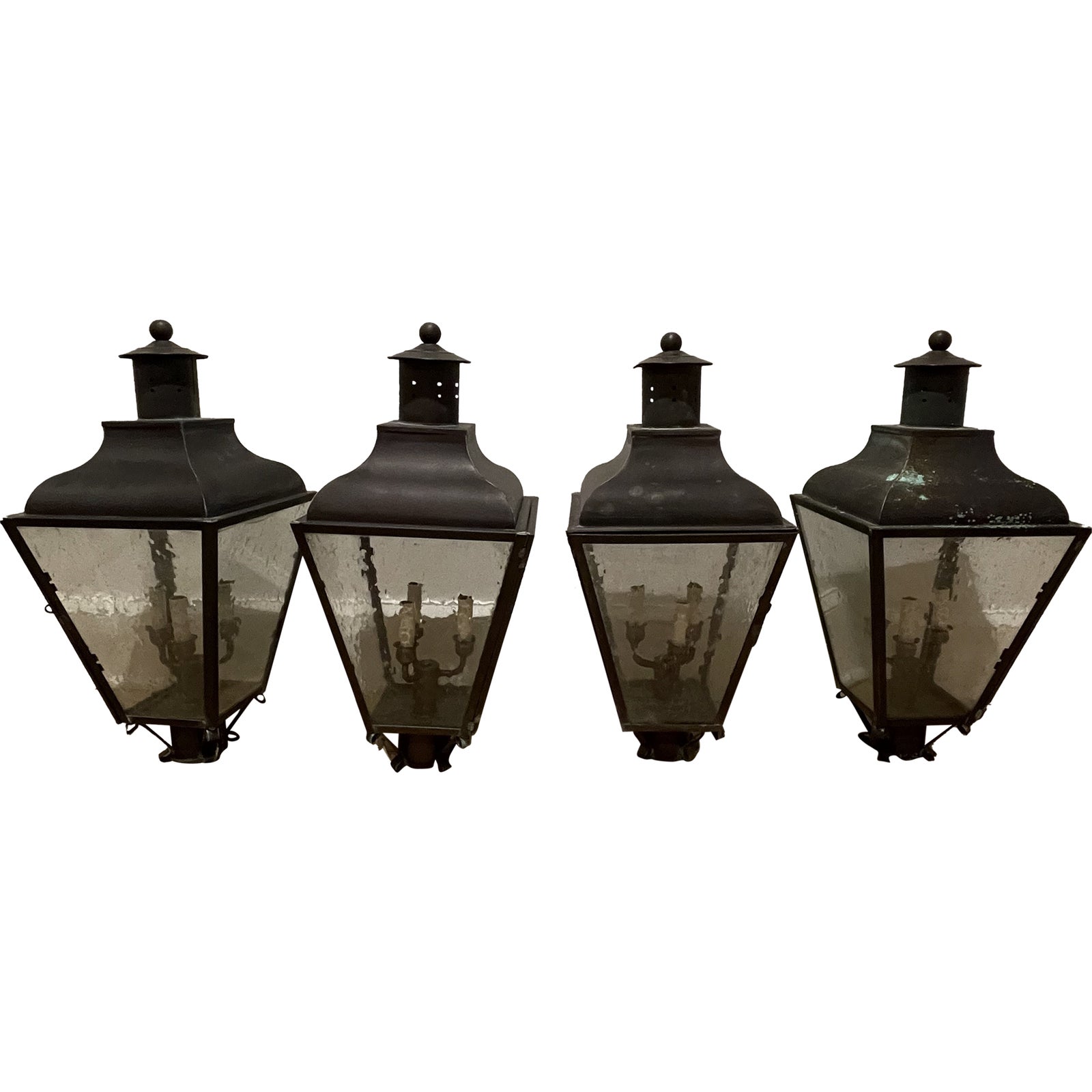 Genie House Dark Copper Outdoor Lighting Fixtures Chairish
