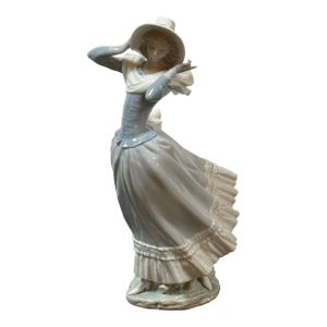 Lladró Spring Breeze Porcelain Figurine, Signed