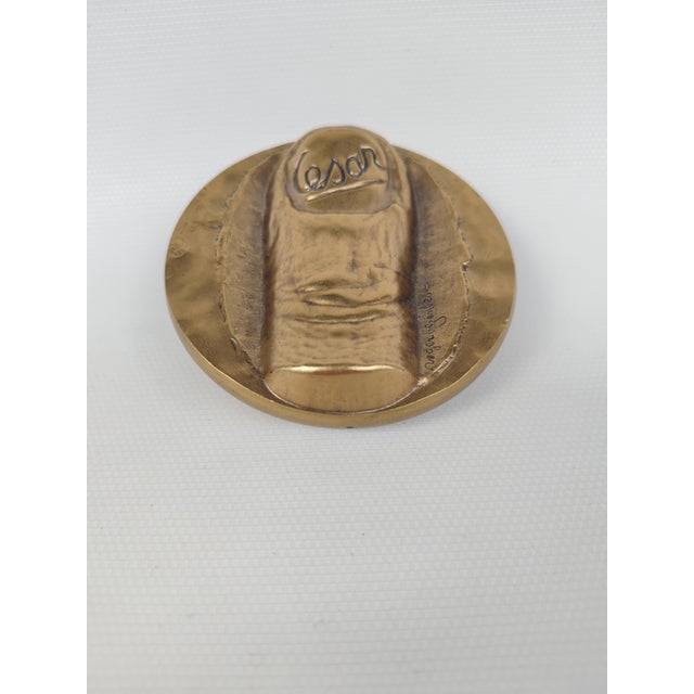 Biface Medal by Roger Bezombes, 1970s For Sale - Image 4 of 5