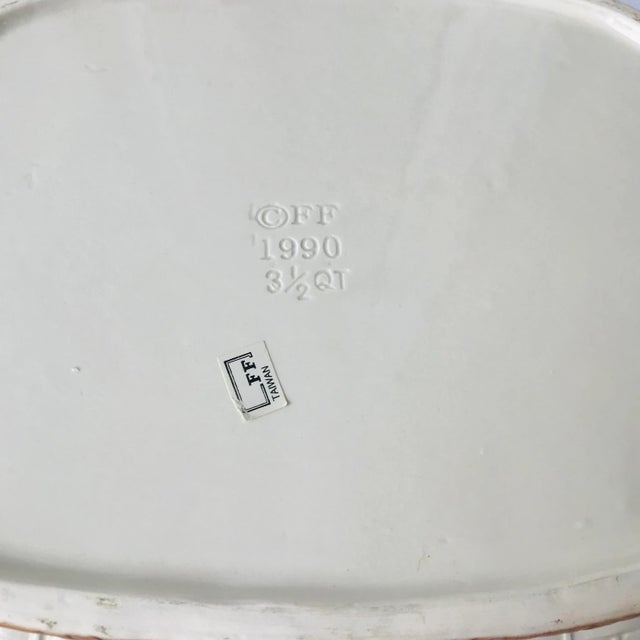 1990s 1990 Fitz & Floyd 3 1/2 Qt Basket For Sale - Image 5 of 7