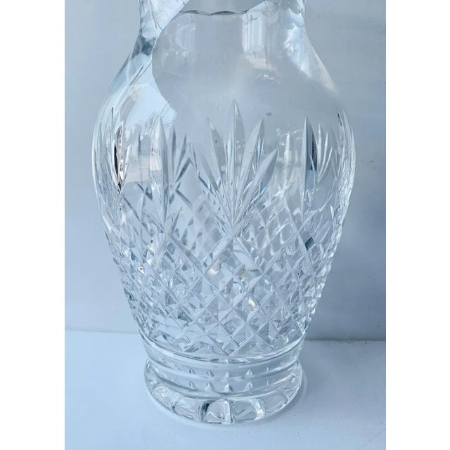 Modern Killarney Clear Crystal Table Vase by Waterford For Sale - Image 3 of 10