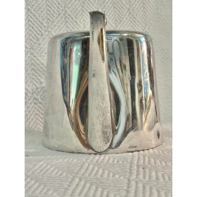 Walker & Hall Antique British Military Silverplate Teapot by Walker & Hall – Royal Scots Greys Regiment Crest, c.1900 For Sale - Image 4 of 10