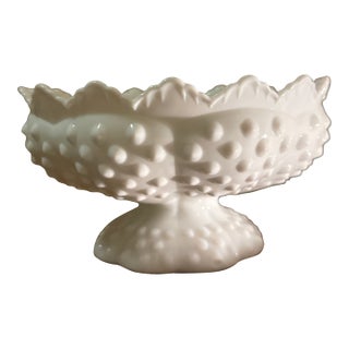 Milk Glass Taper Candle Holder For Sale