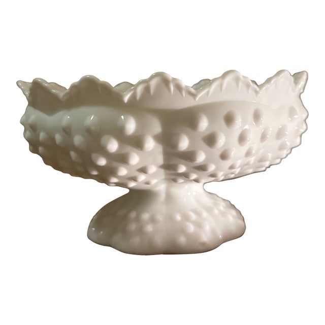 Milk Glass Taper Candle Holder For Sale