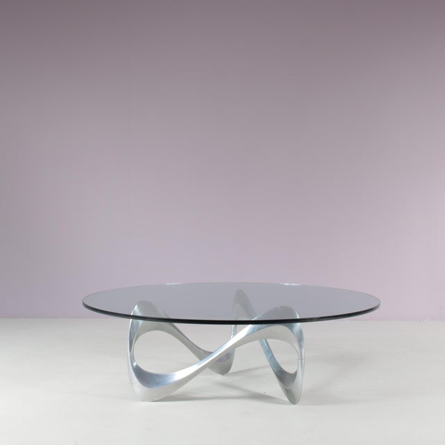 Snake Coffee Table Base by Knut Hesterberg for Ronald Schmidt, Germany, 1970s For Sale - Image 10 of 11