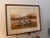 Brown 1980s Virgil Thrasher "Wharfside Mist" Pencil-Signed Limited Edition Lithograph, Framed For Sale - Image 8 of 12
