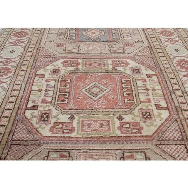1970s Old Turkish Kaisari Runner Rug 3’1″ X 9’6″ For Sale - Image 9 of 12
