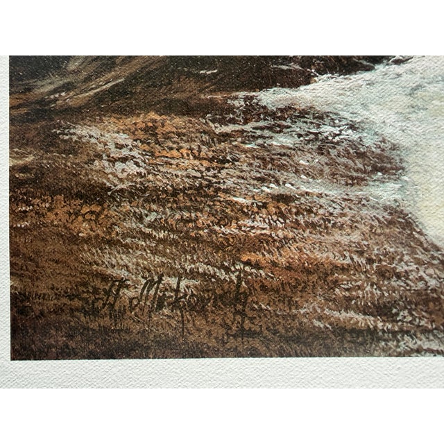 Paper 1997 "A Peaceful Horizon" by Nenad Mirkovich, Open Edition, Reproduction 36x24 For Sale - Image 7 of 10