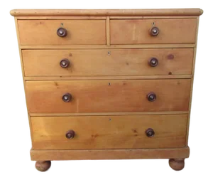 Antique Scottish Pine Chest of Drawers