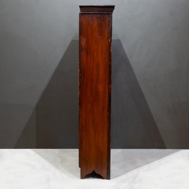 Early 20th C. Mahogany Glass Door Cabinet c.1920-1940 For Sale - Image 9 of 10