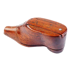 Antique Mid 19th Century English Treen Shoe