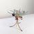 Mid-Century Modern Gilt Metal Floral Rose Side Table, 1970s For Sale - Image 18 of 18